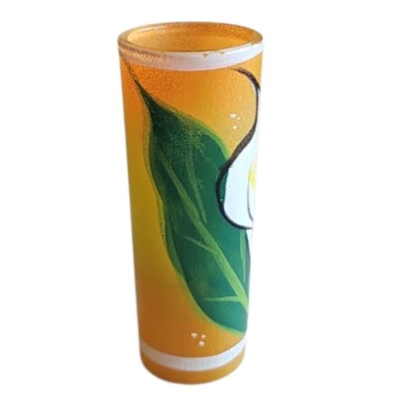 Vintage Grupo Corona Mexican Barware Set Hand-Painted Decanter + 6 Shot Glasses - Picture 14 of 16